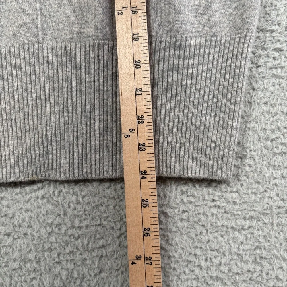 Banana Republic 100% Cashmere Mock Neck Padded‎ Shoulder Sleeveless Sweater XS